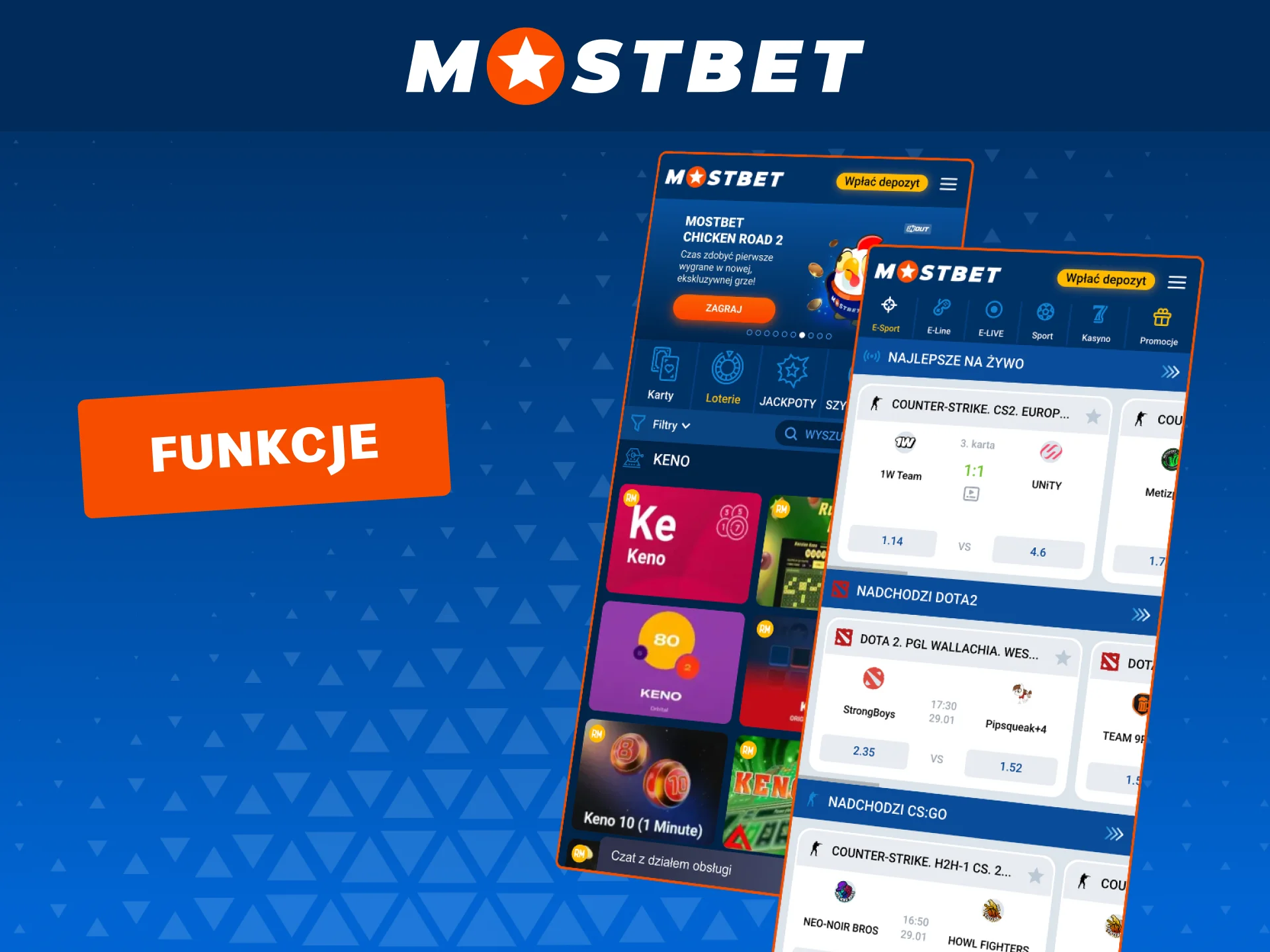 Aplikacja Mostbet daje bonusy i wygodny dostęp do gier.