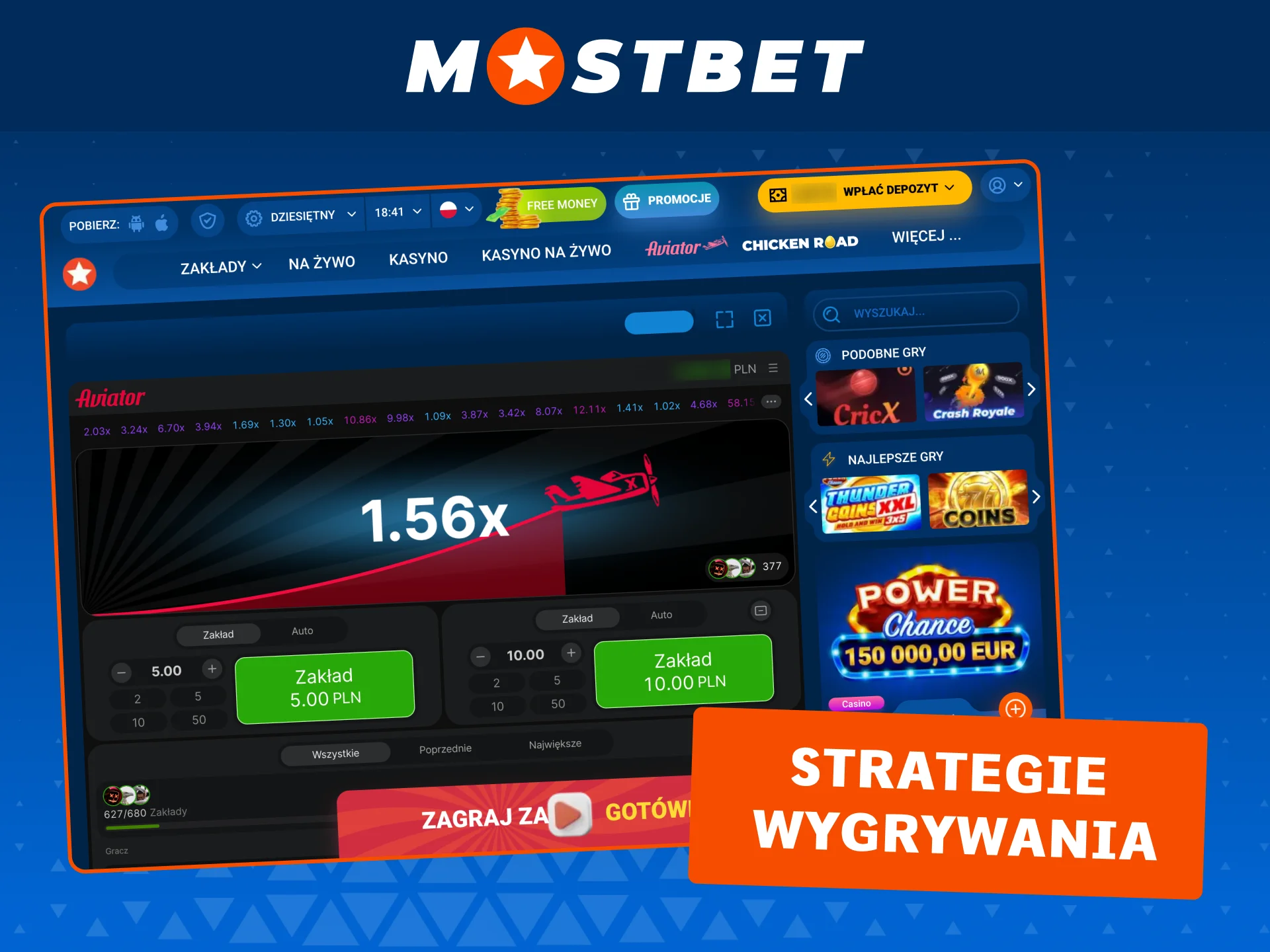 Śledź statystyki poprzednich rund w Aviator na Mostbet, aby lepiej dostosować moment wypłaty.