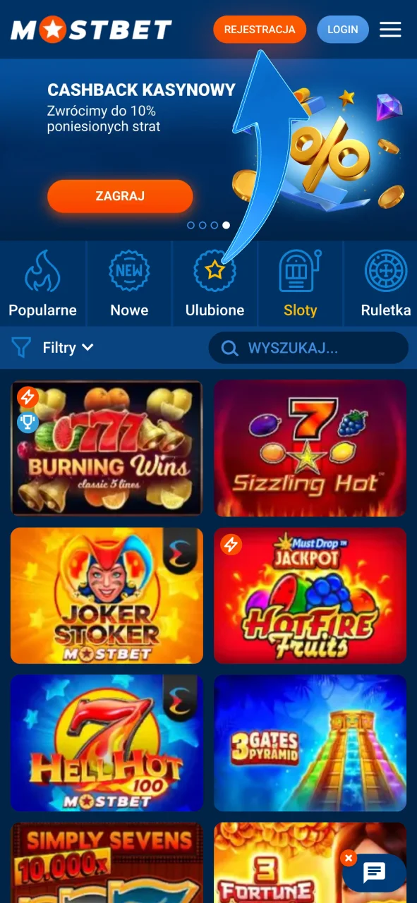 Dołącz do Mostbet Polska poprzez szybkie utworzenie konta.