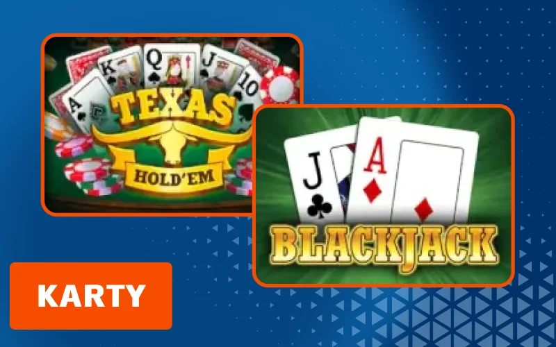 Graj w karty w Mostbet i wybieraj blackjack, baccarat lub poker.