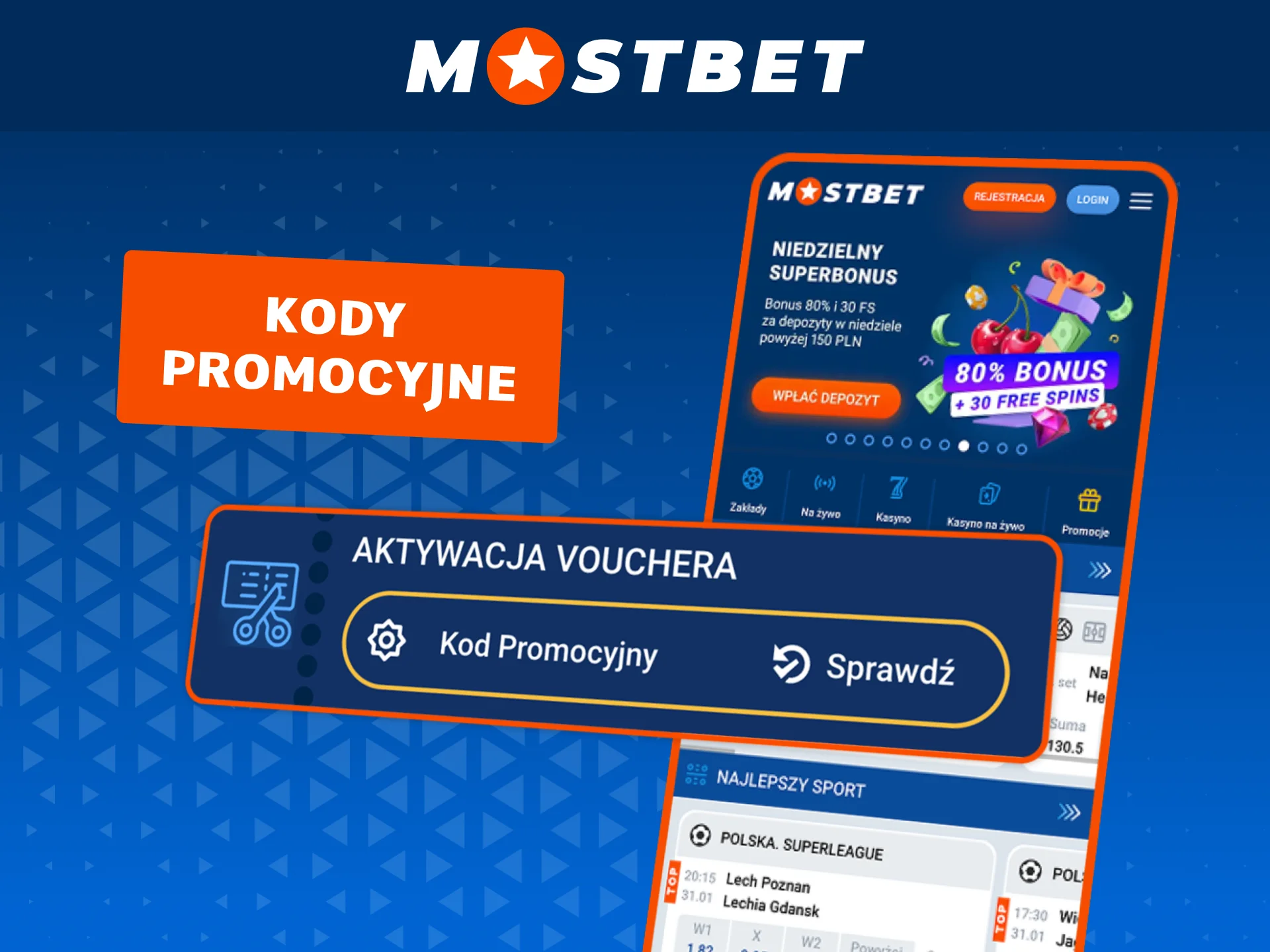 ktywuj kod Mostbet w bonusach i odbierz nagrodę.