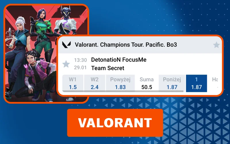 Obstawiaj turnieje Valorant w Mostbet i zwiększ emocje gry.