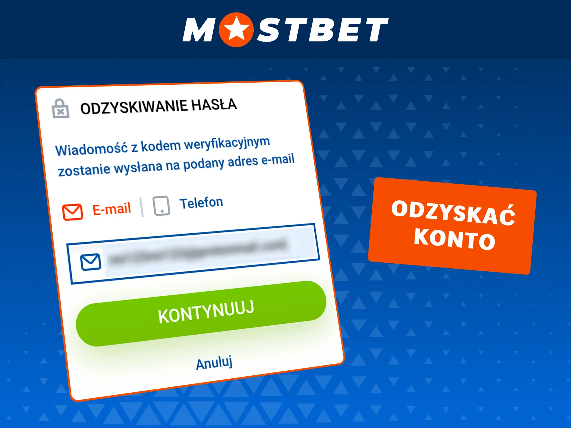 Odzyskaj dostęp do konta Mostbet w kilku prostych krokach.