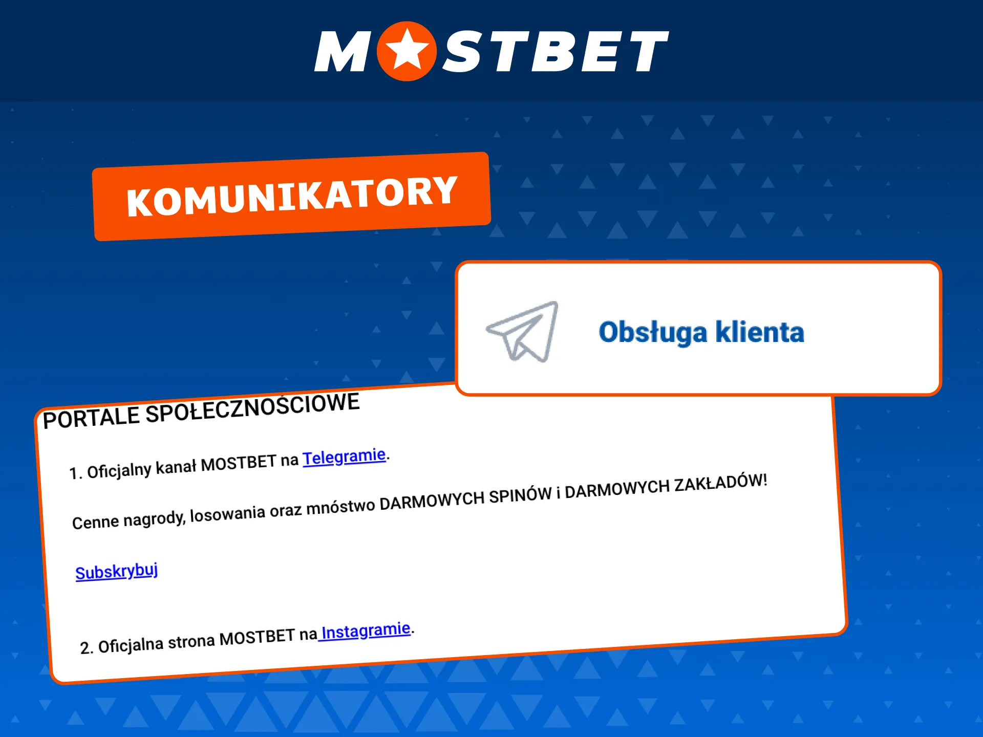 Śledź Mostbet w mediach społecznościowych i komunikatorach dla aktualizacji.