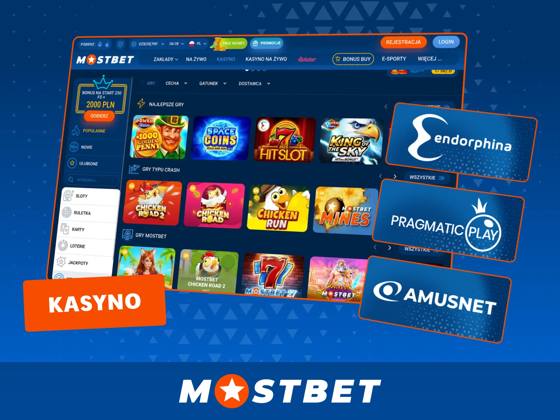 Odkryj kasyno Mostbet i graj w sloty, ruletkę oraz gry karciane.