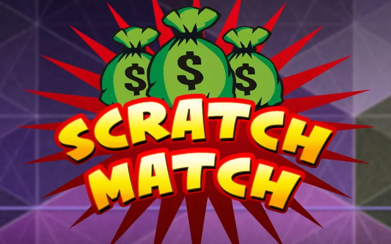 Zagraj w Scratch Match w Mostbet i odsłoń symbole, aby wygrać.
