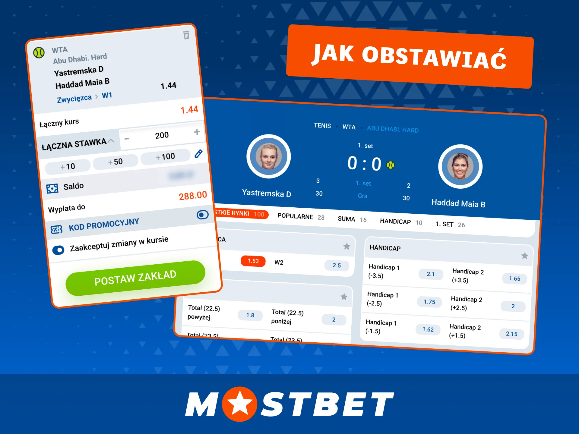 Obstawiaj tenis w Mostbet krok po kroku i zacznij bez komplikacji.