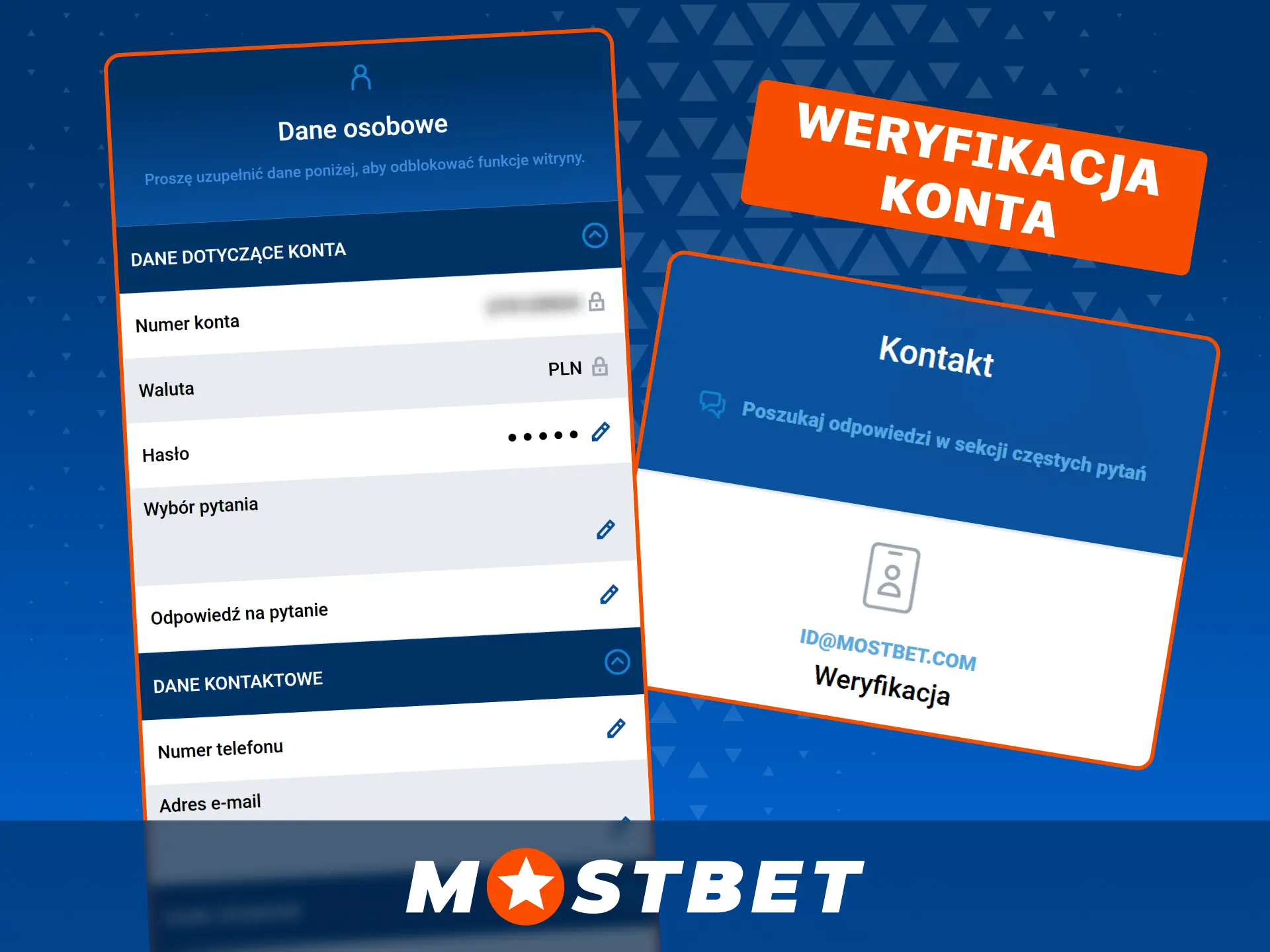 Przejdź proces weryfikacji tożsamości na oficjalny stronie internetowej marki Mostbet.