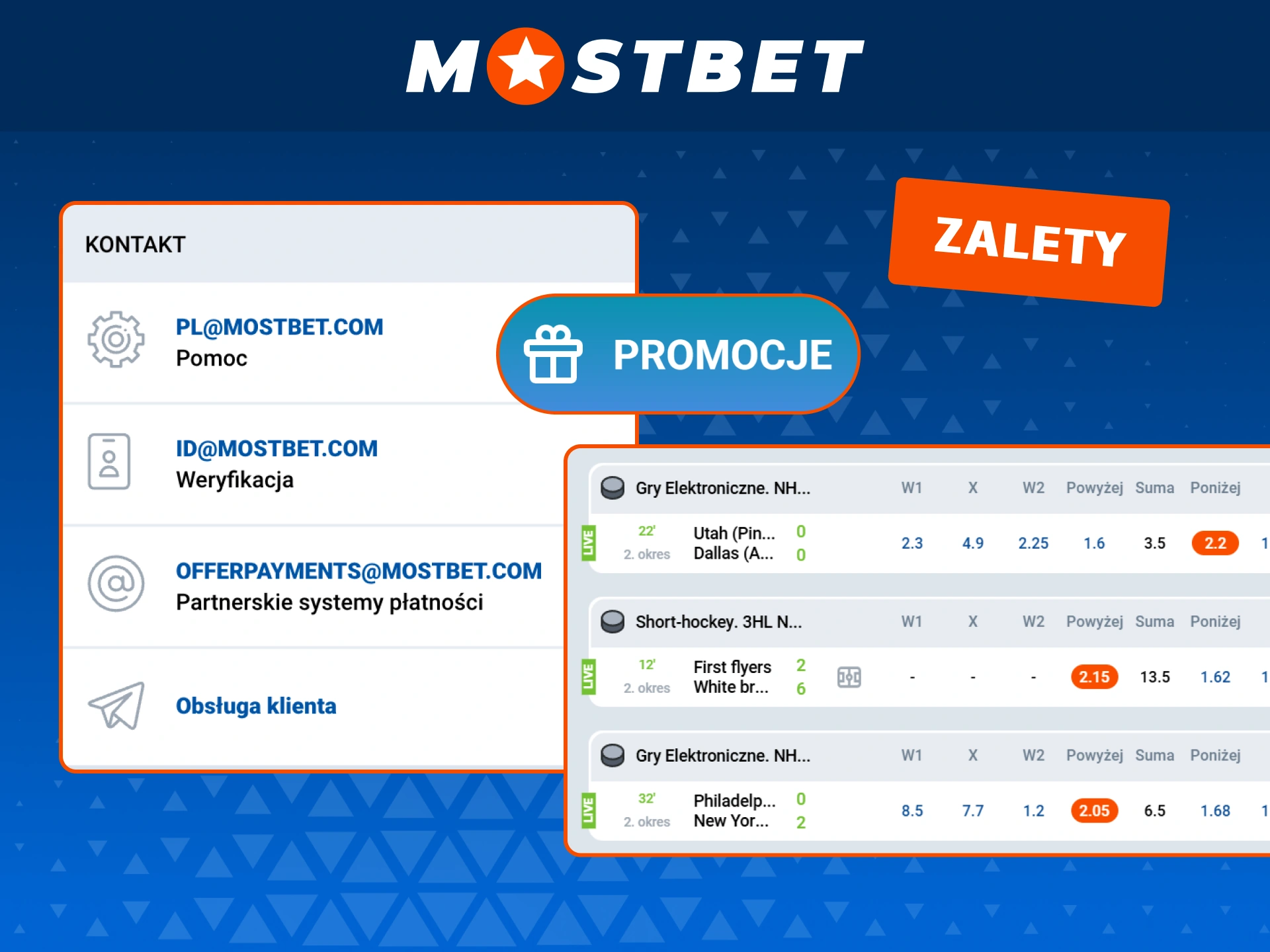 Odkryj kluczowe zalety obstawiania hokeja w serwisie Mostbet.