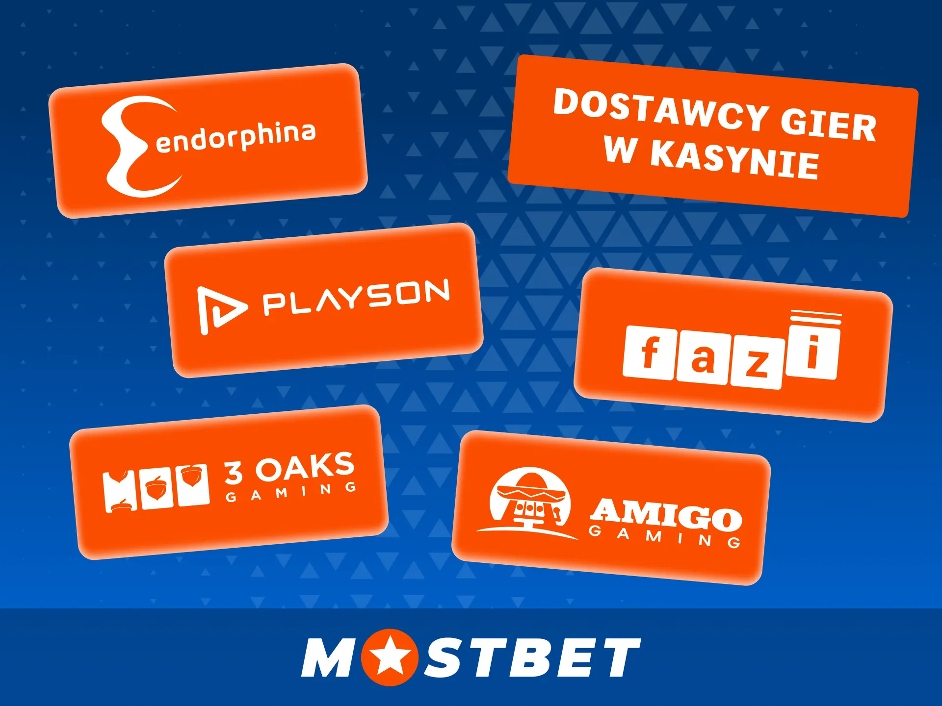 Sprawdź gry od licencjonowanych dostawców na oficjalny platformie mobilnej Mostbet.