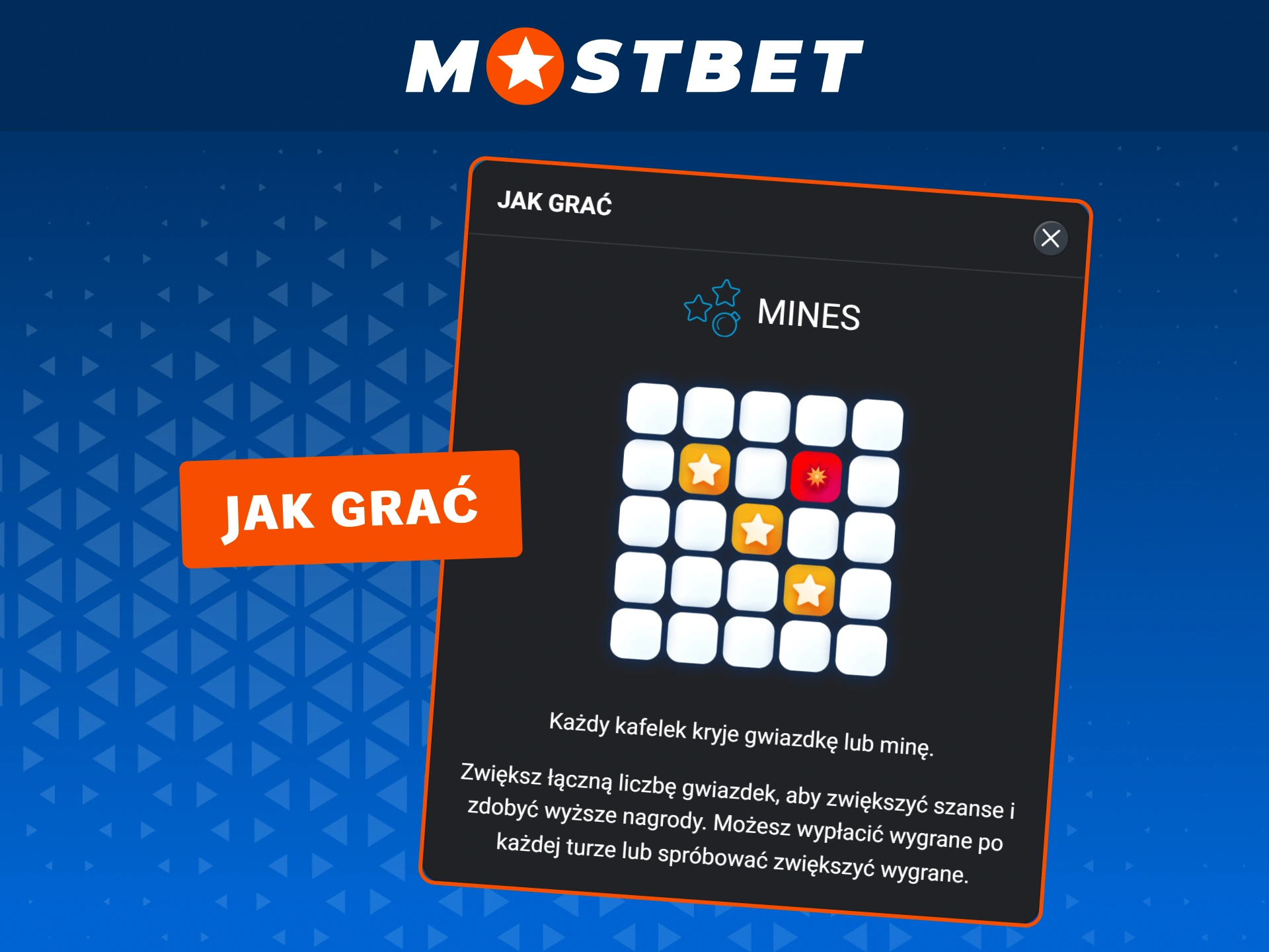 Dowiedz się, jak grać w Mines w kasynie Mostbet dzięki naszemu prostemu poradnikowi.