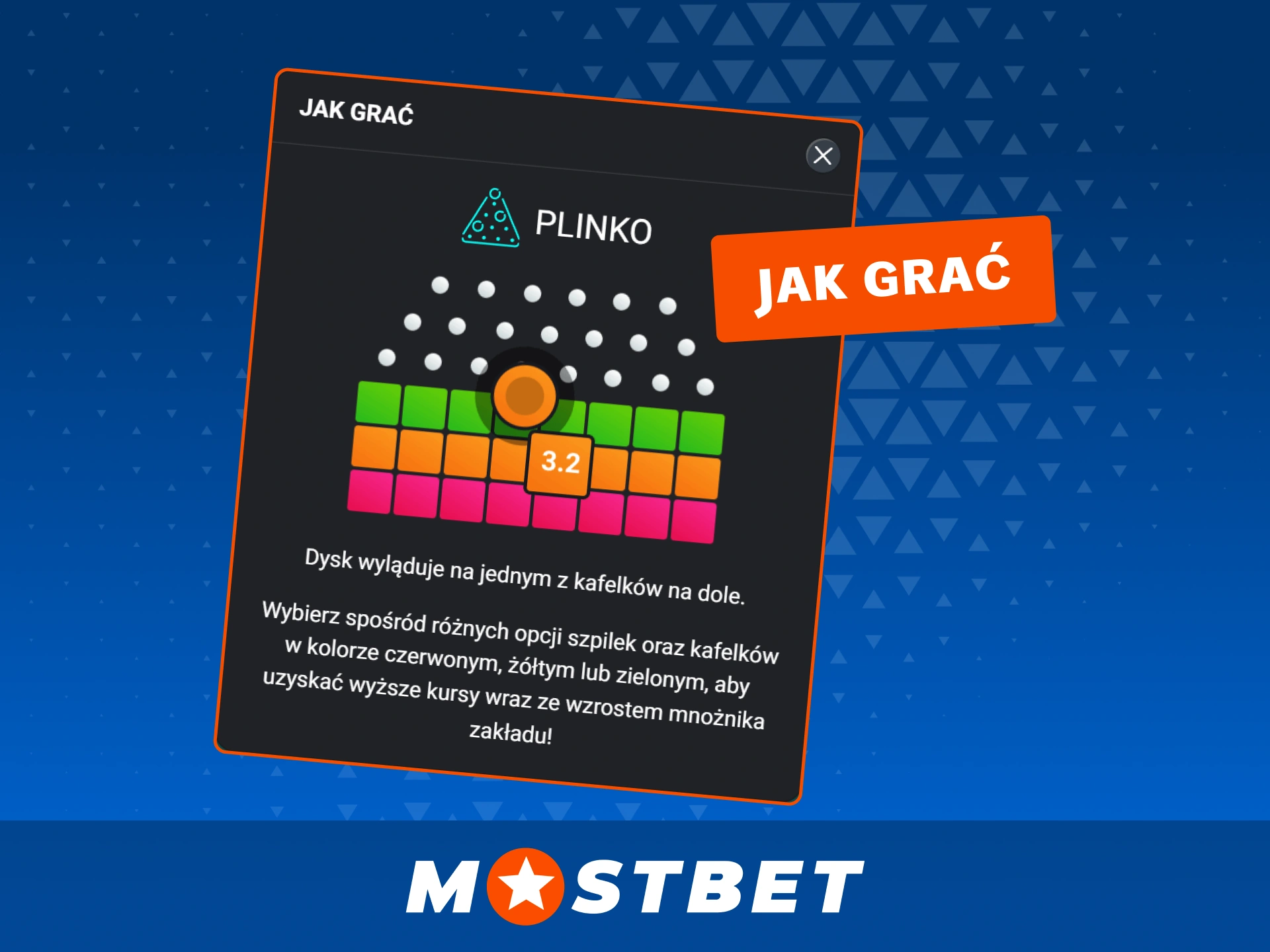 Zacznij grać w Plinko w kasynie Mostbet i walcz o wysokie mnożniki.