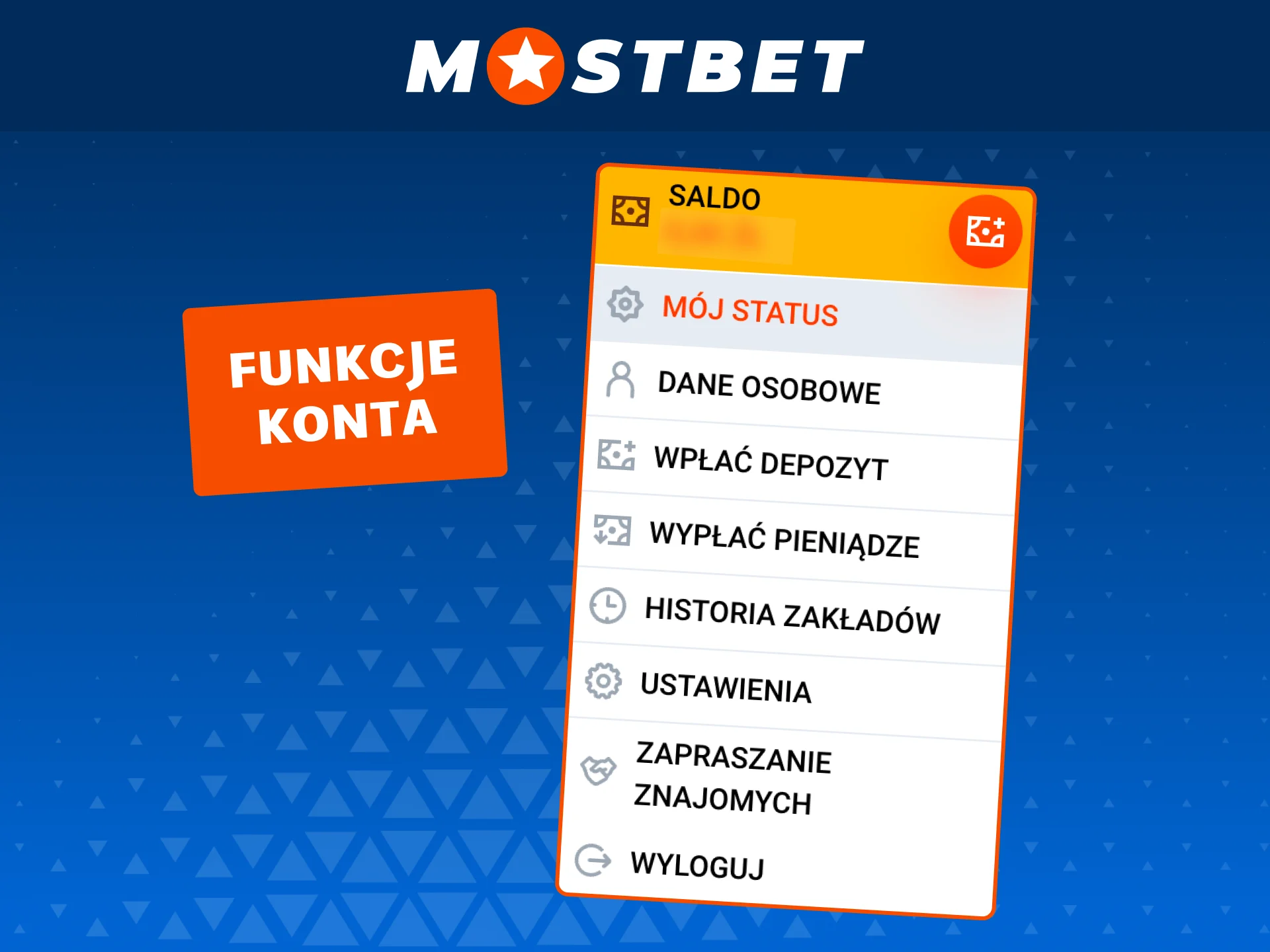 Zarządzaj swoimi zakładami i zmieniaj ustawienia w profilu Mostbet.